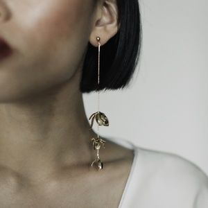 A.B. Ellie Magnolia Strand Earrings Bridal